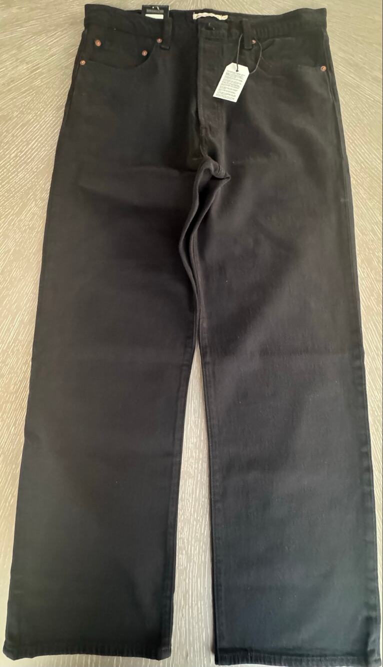 Levi's Premium Ribcage Straight Ankle Women's Jeans in Black Sprout (Size 33x29)